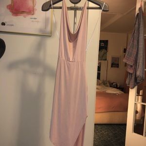 NWT Blanc x Style Delivers halter bodycon dress